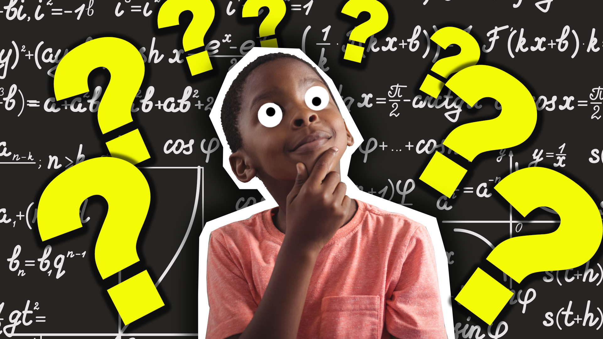 Schoolchild thinking