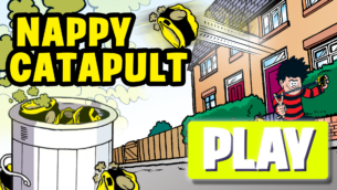 Nappy Catapult Game