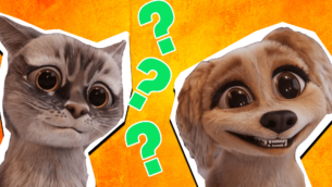 Gracie and Pedro: Are You More a Purebred or Rescue Cat?